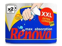 rolo renova cozinha máxima absorção 2 unidades em embalagem de papel
