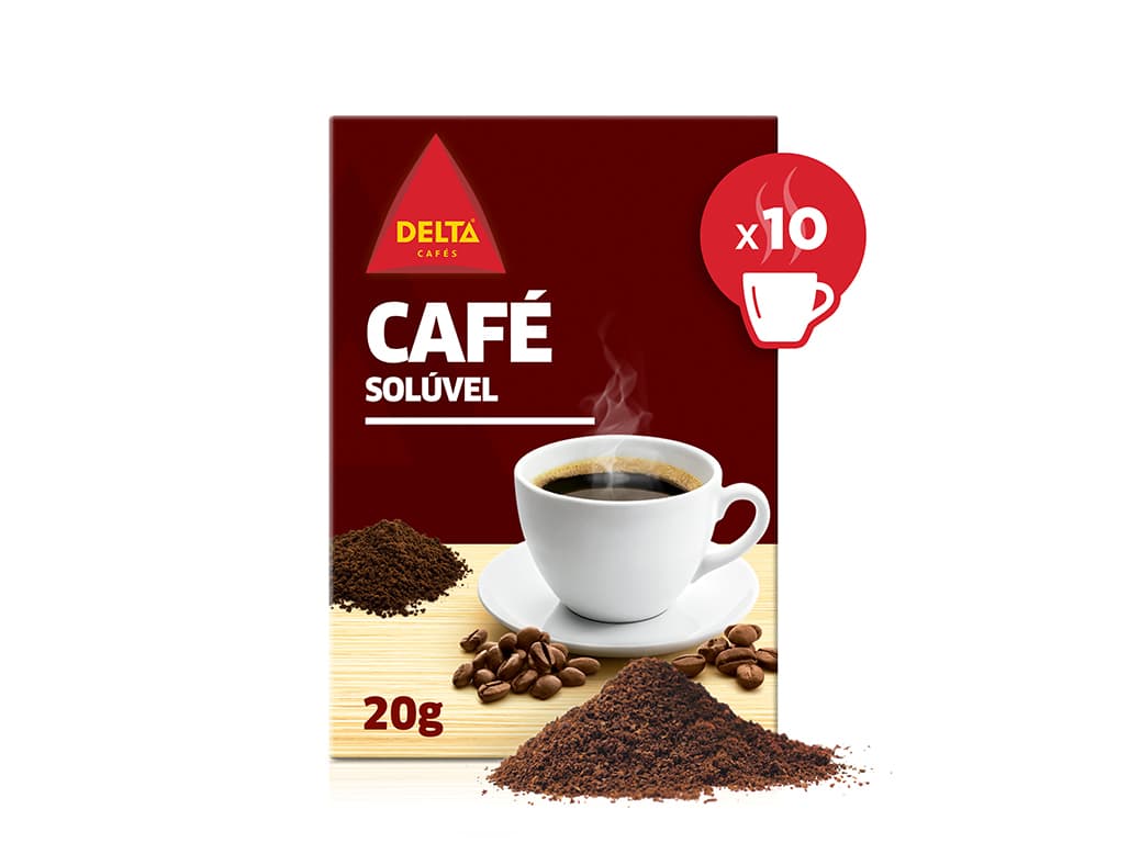 CAFÉ DELTA SOLÚVEL 10X2G
