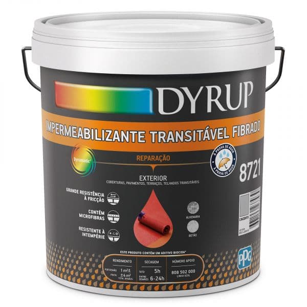 Dyrup Memb Liq Transit Fib Cinza 4L - 0208157