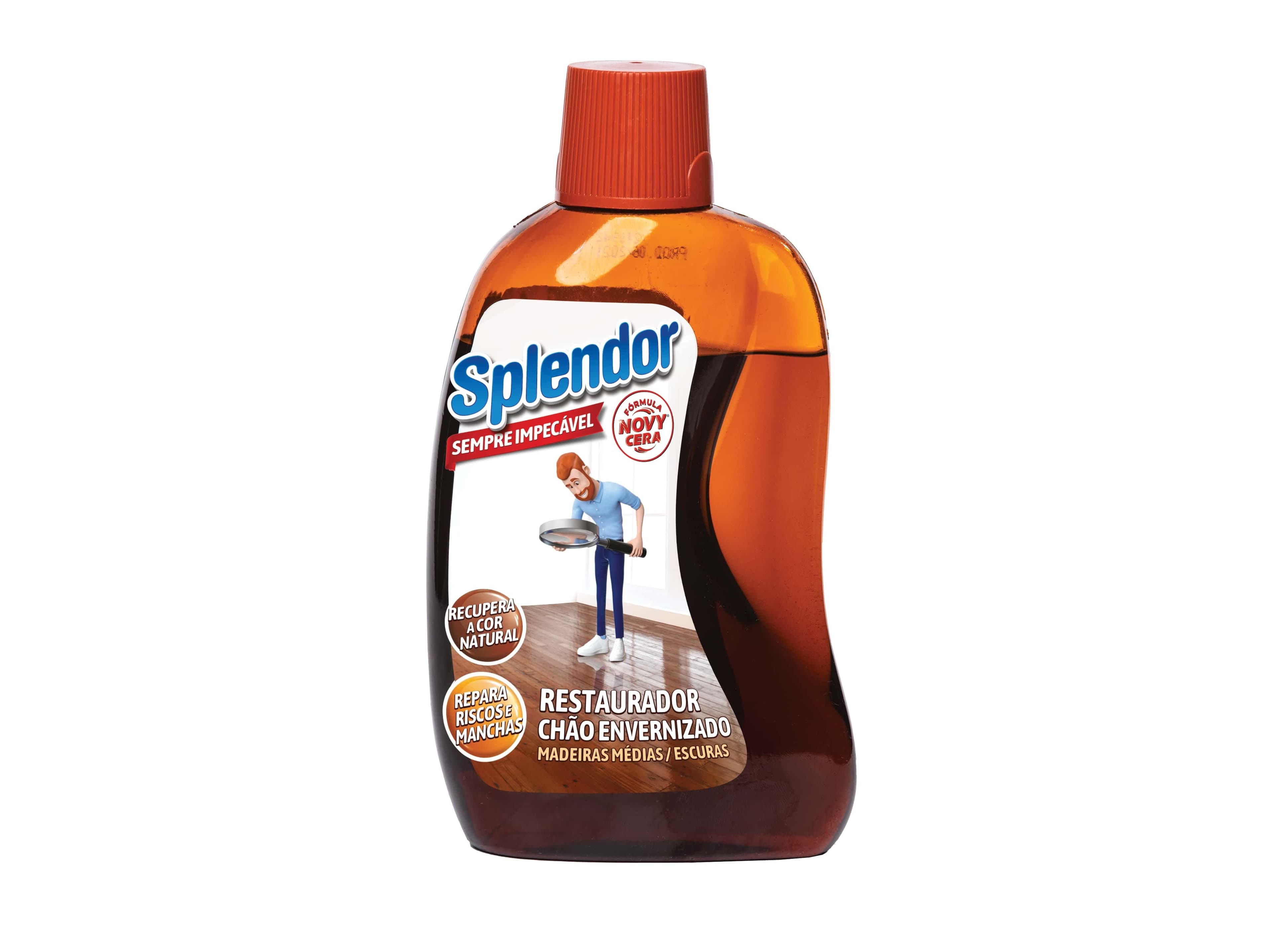 REPARADOR NOVYCERA PARA CHÃO ENVERNIZADO MÉDIO ESCURO 500ML