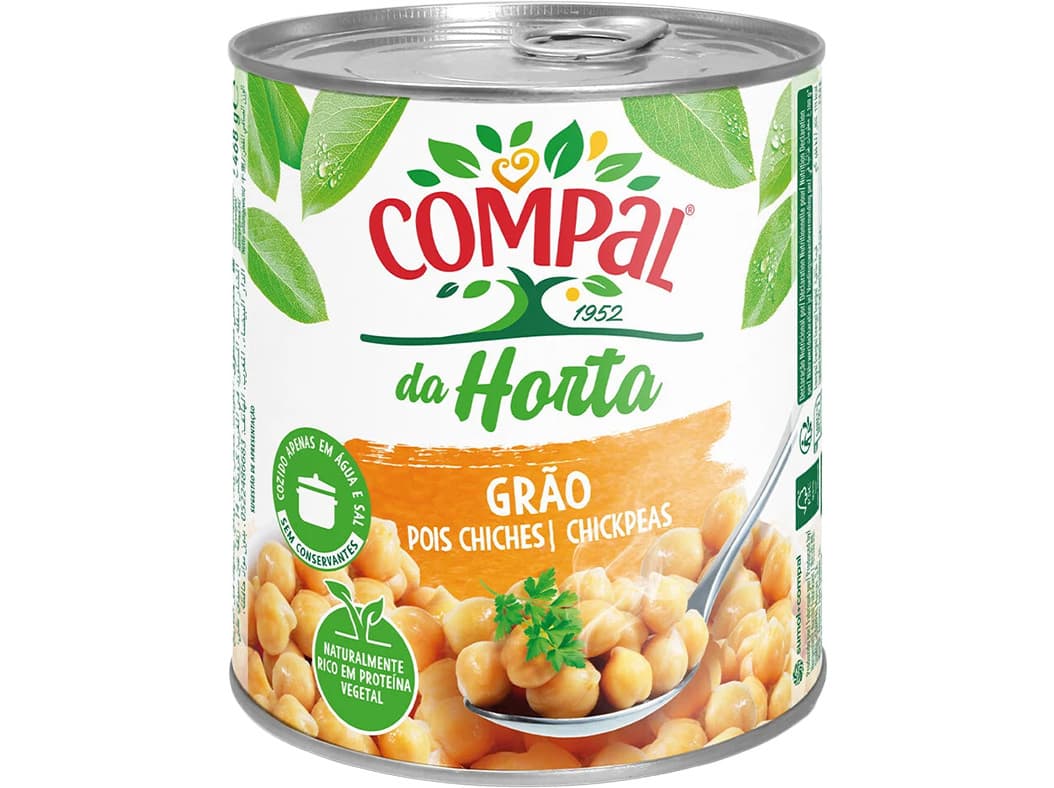 GRÃO COMPAL DA HORTA COZIDO 845G
