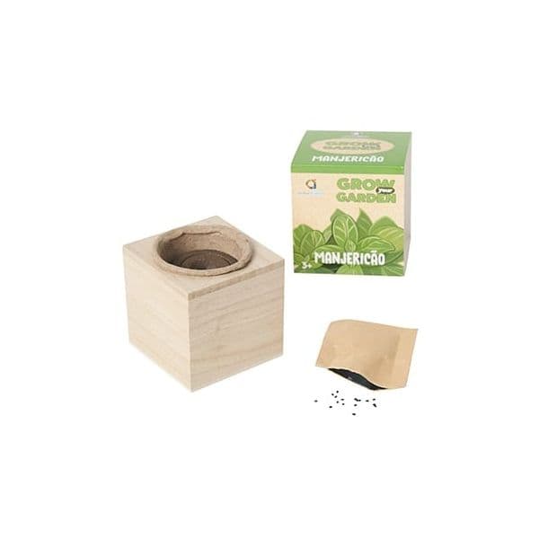 AmbarScience Kit de Cultivo Manjericão