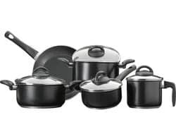 trem de cozinha 5 peças pratica glass celar tampa vidro