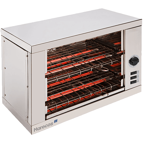 Torradeira Marecos TM2 | 12 fatias, 3600W, Aço Inoxidável