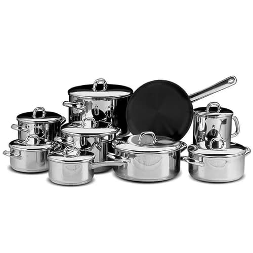 Silampos Trem de Cozinha Europa Aço Inoxidável Id 9 Peças