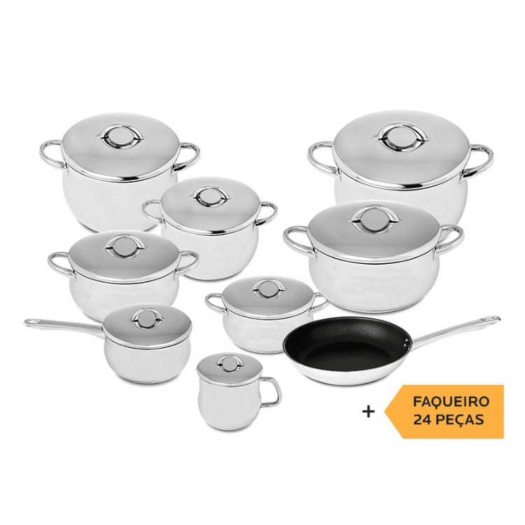 TREM COZINHA 9 PECAS SILAMPOS DOMUS