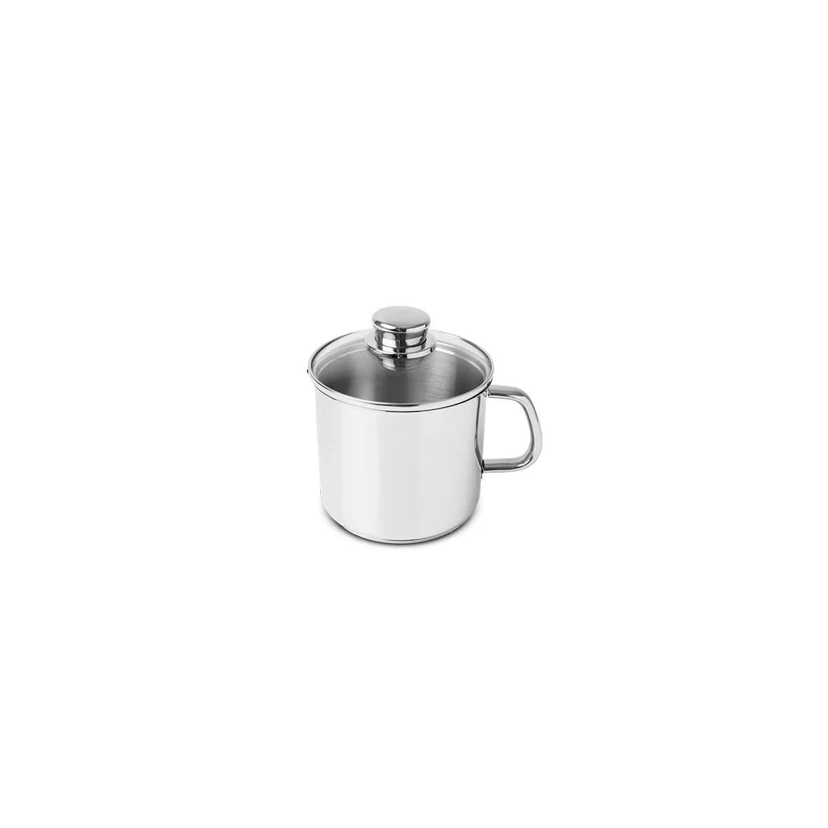 SILAMPOS – Cafeteira com Asa 14 Low Cost Essential Glass 63C122WG2214