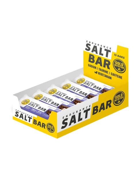 Gold Nutrition Endurance Salt Bar 15x40g Chocolate Avelã