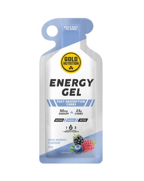 Energy Gel Frutos Silvestres - 40g - Gold Nutrition