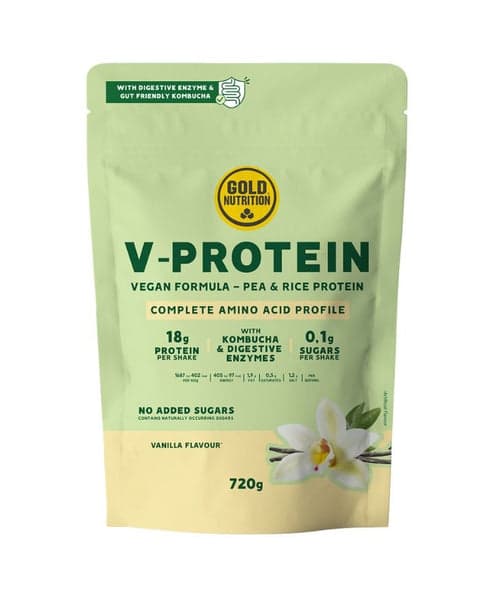 Gold Nutrition V-protein 720g Baunilha