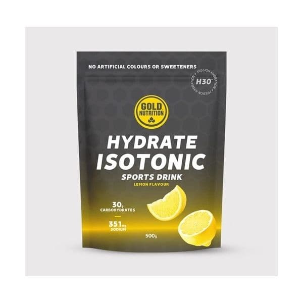 Gold Nutrition Hydrate Isotonic H30 Limão 500g