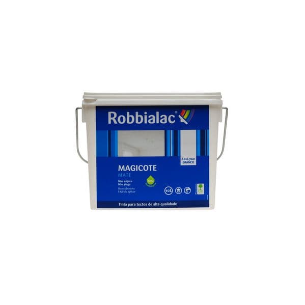 Robbialac Tinta de Interior para Tetos Mate Magicote Branca 1OL - 18726715