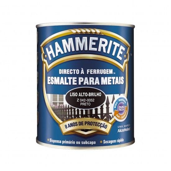 Hammerite preto brilhante 5L refª 042-0052