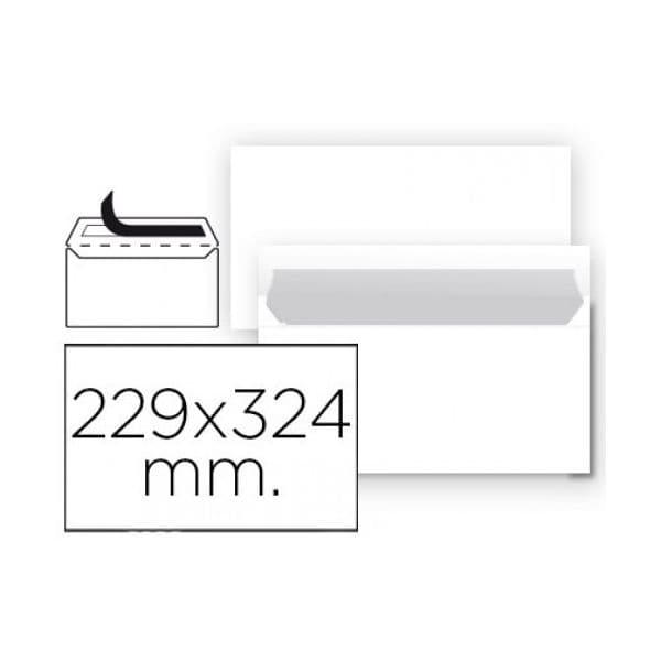 Firmo Envelope 229x324mm C4 Saco Branco s/ Janela 25 un. - 030235