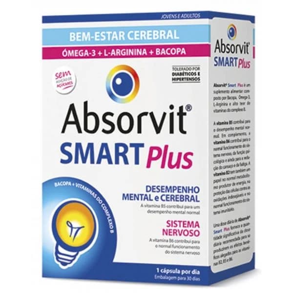Absorvit Smart Plus 30 Cápsulas