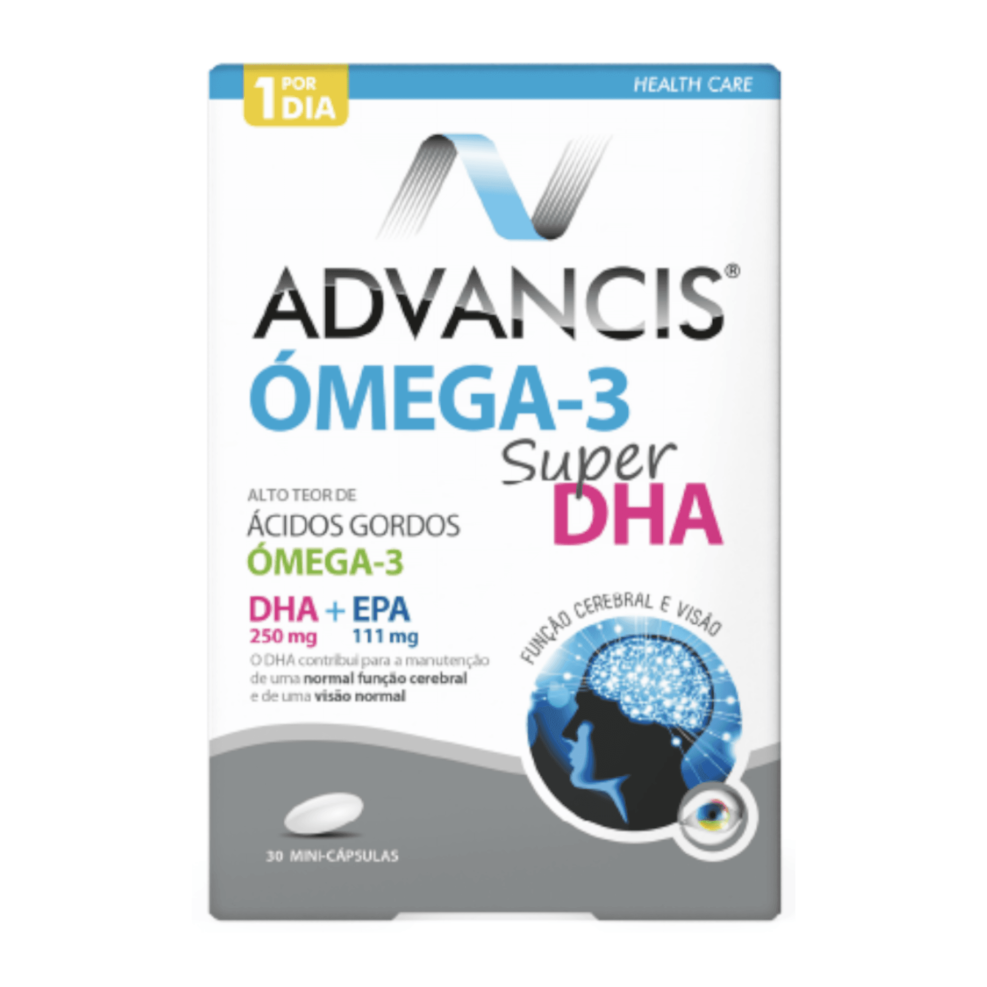 Advancis Ómega 3 Super DHA 30 Mini-Cápsulas