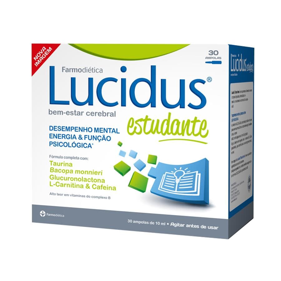 Farmodietica Lucidus Estudante 30 Ampolas