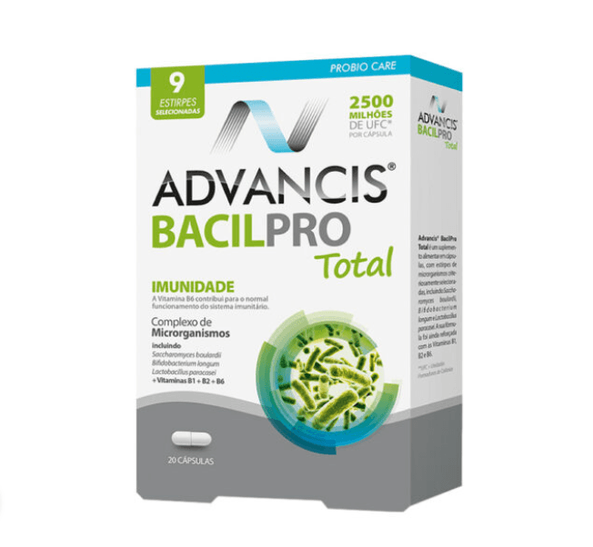ADVANCIS BACILPRO TOTAL CAPSULAS X20 | WOWFARMA