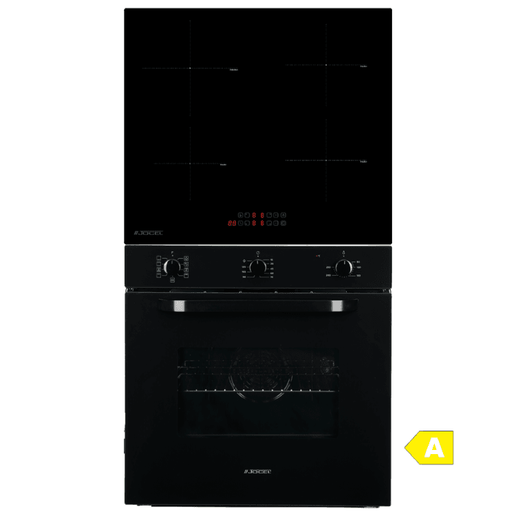 Pack Jocel JPK4EI200365 Forno Elétrico 70L + Placa de Indução 4 Zonas 60cm