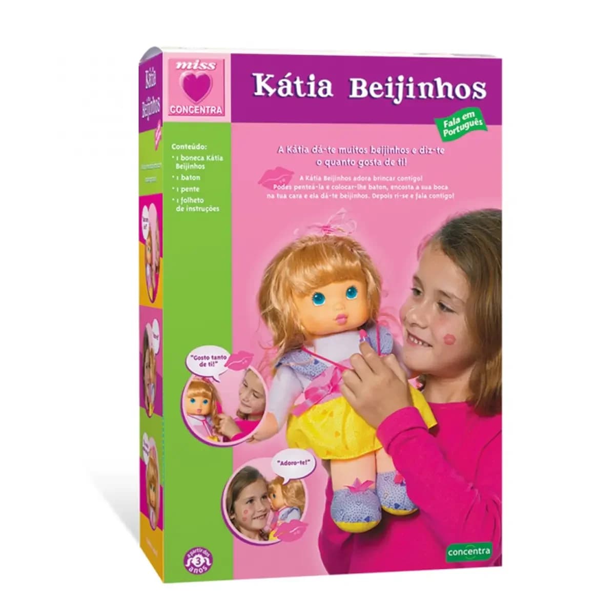 Concentra Boneca Kátia Beijinhos