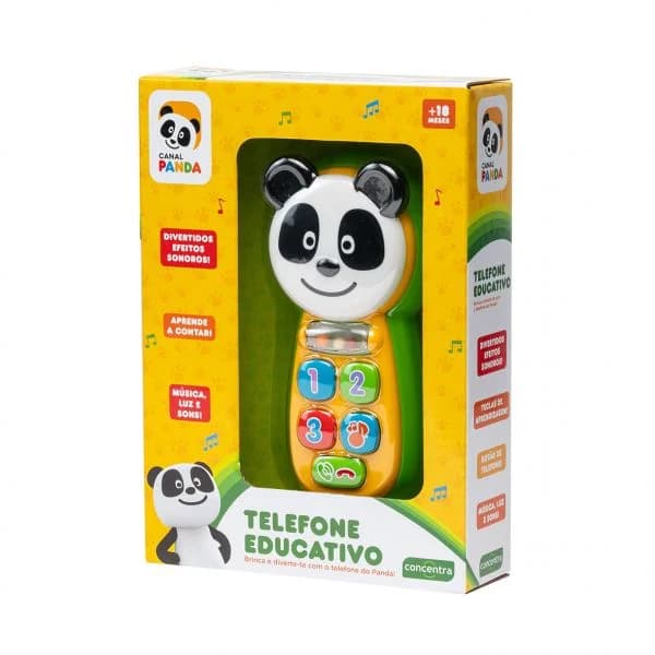 Concentra Panda Telefone Educativo