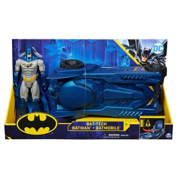 Batman - Batmobile com Figura XL