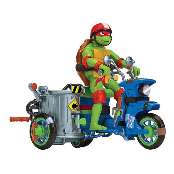 Concentra Tartarugas Ninja Veículo com Figura Rafael