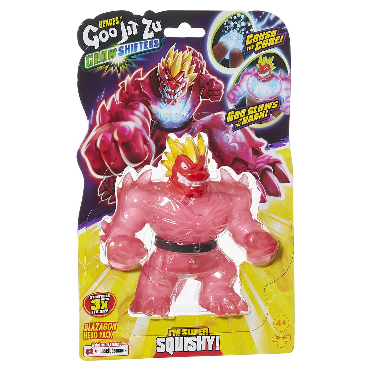 Goo Jit Zu Glow Shifters - Figura Básica Blazagon