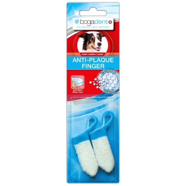Bogar Bogadent Dedeiras Anti-placa Cão x2