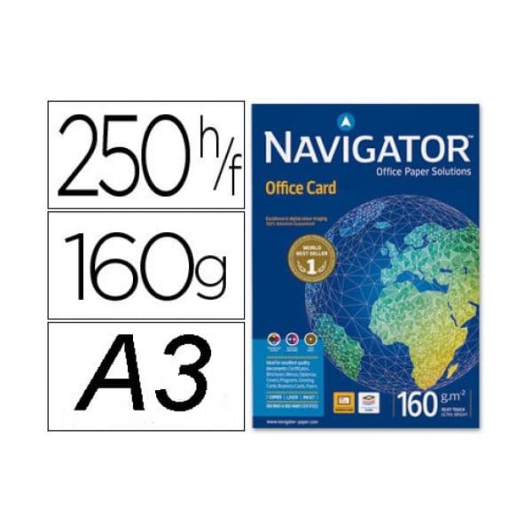 Navigator Papel Cópia 160gr A3 Office Card - 030200