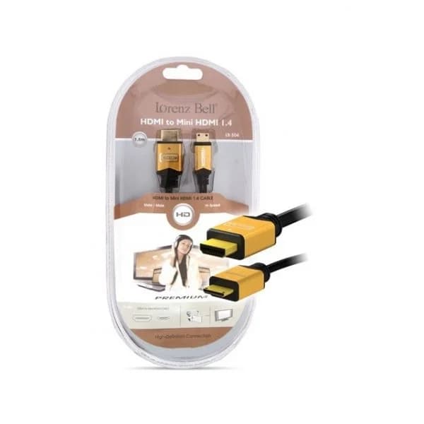 Lorenz Bell Cabo L Hdmi Para Mini Hdmi de 1.8 M