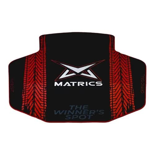 Tapete para Cadeira Gaming Matrics Twister Red