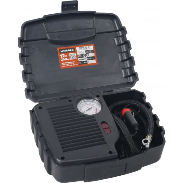 Mader Mini Compressor de Ar, 250PSI, 12V - 42613