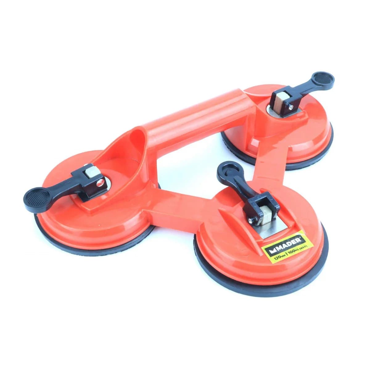 Ventosa Tripla, 120mm, 100Kg refª 61013 MADER - 61013 - Ferramentaspro.pt