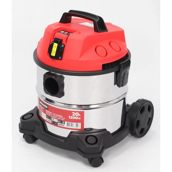 Aspirador Mader Inox 1200W 20L - 63349
