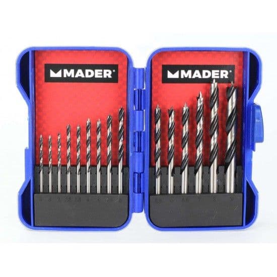 Mader Jogo Brocas para Madeira, 15Un - 63410