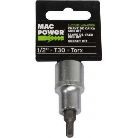 Mac Power Chave de Caixa com Bit 1/2 T30 - 66564