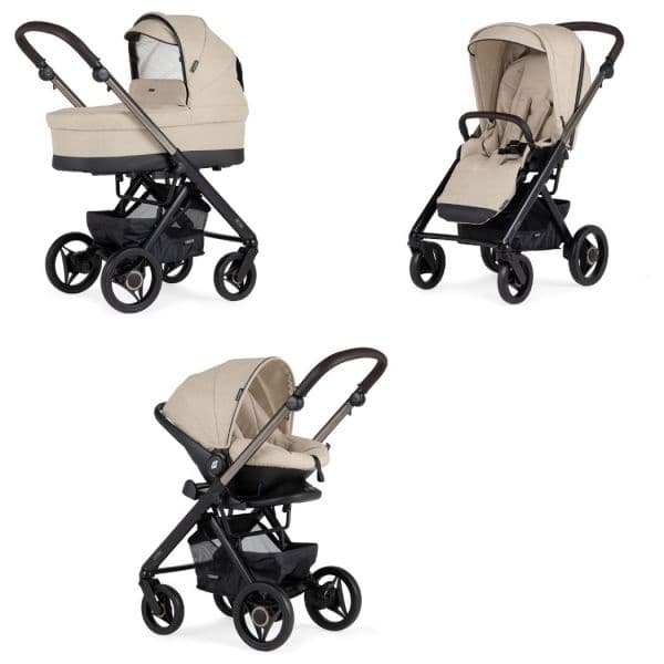 Trio Bébécar Prow Compact Basic travel system KA412 Fumé Preto