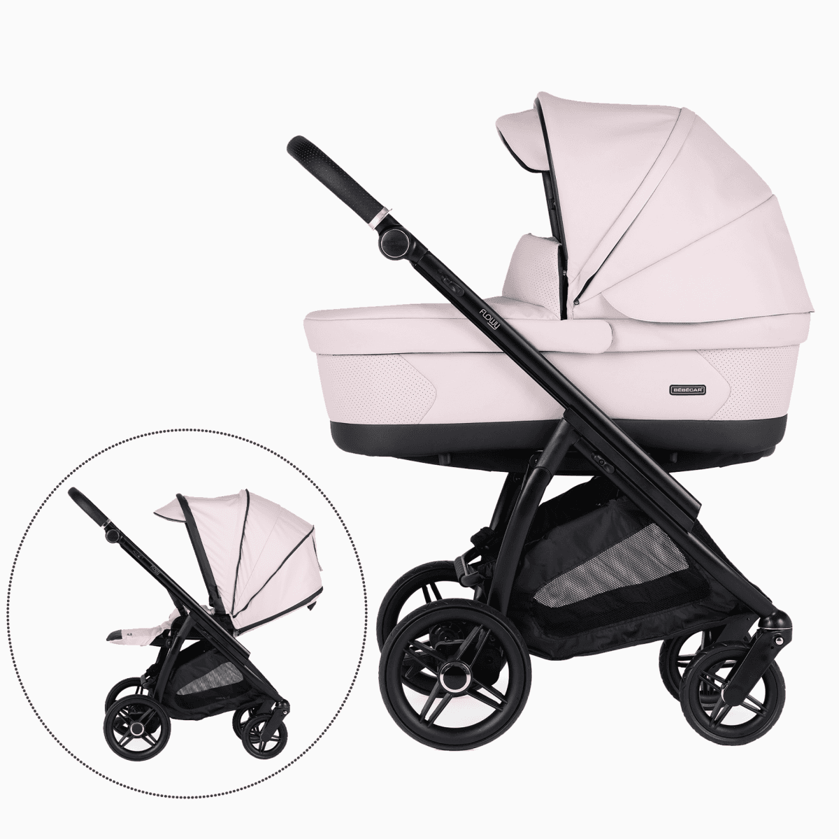 Duo Bébécar Flowy Specials Preto Mate KP427