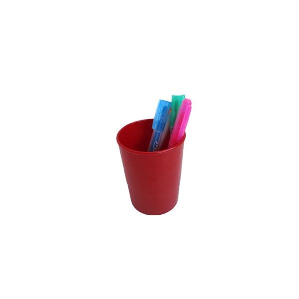 Porta Lápis Opaco Vermelho - 57922507
