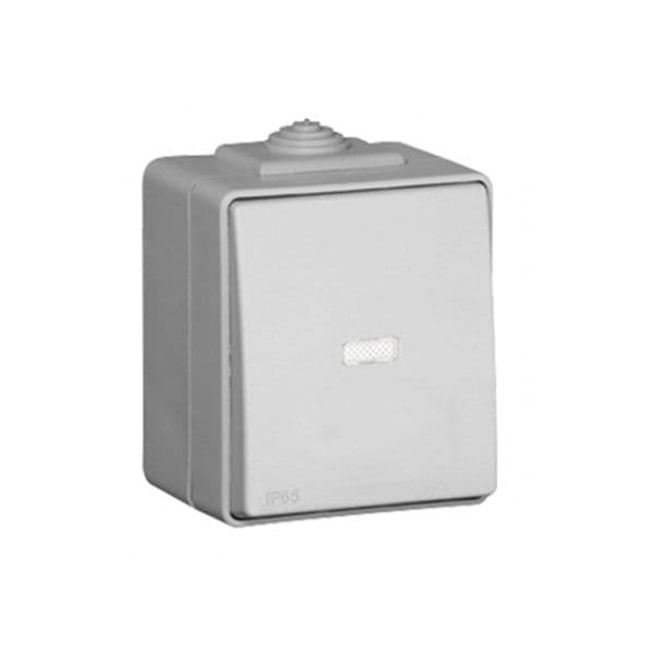 Efapel Comutador de Escada Luminoso Cinzento - 48072CCZ