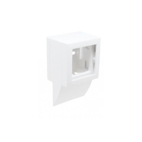 Efapel Adaptador Lateral Q45 P/calha 60X16 Branco - 10967ABR