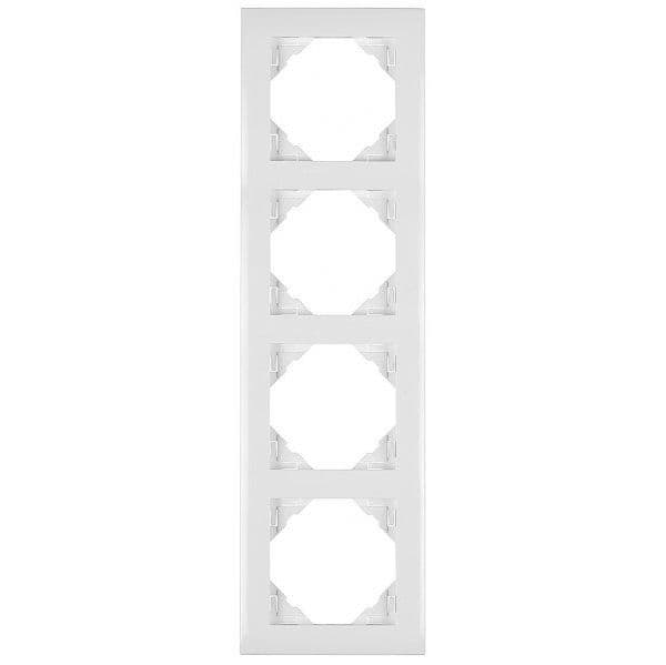 Efapel Espelho Quadruplo Branco 90940TBR - 90940TBR