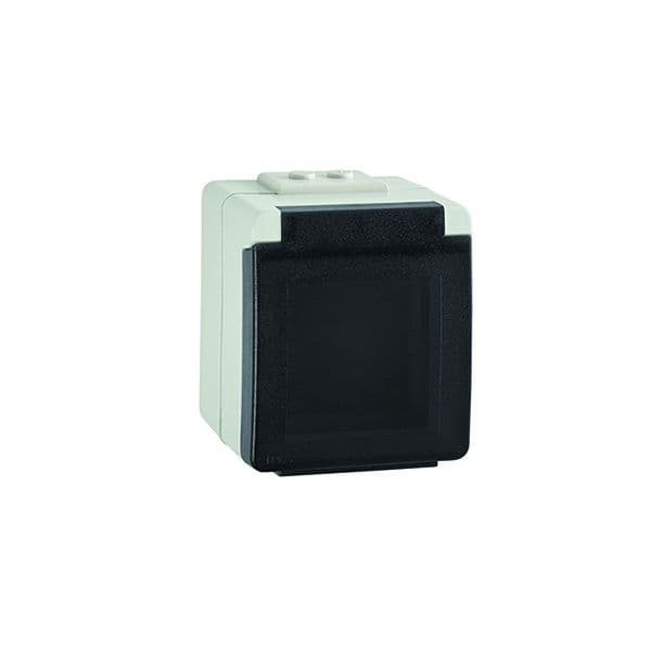 Efapel Caixa Ser 48 C/tampa P/ser Quadro 45 Cinzenta - 48998CCZ