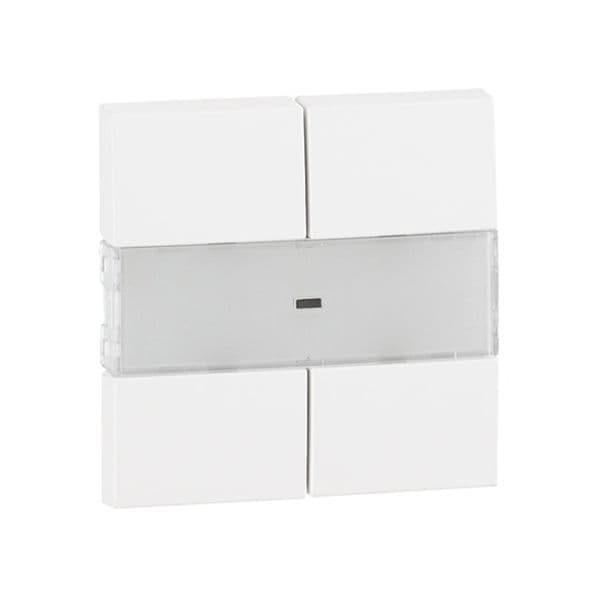 Efapel Tecla P/botao Pressao Quadruplo Mbt Branco - 90600TBR