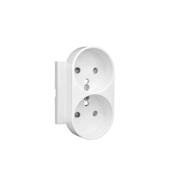 Efapel Centro P/tom Dupla Franc L90 C/obt Marfim - 90656TMF