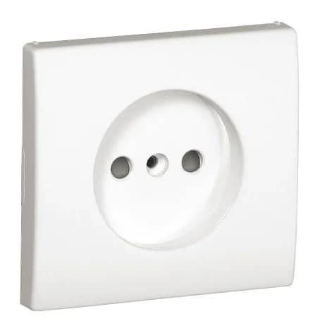 Efapel Centro P/tomada 2P C/obtur Branco Mate - 50622TBM