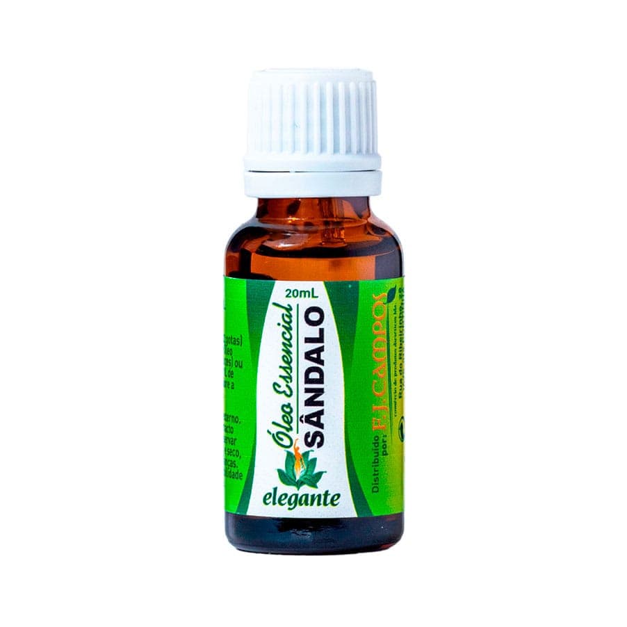 Elegante Óleo Essencial Sândalo 20ml