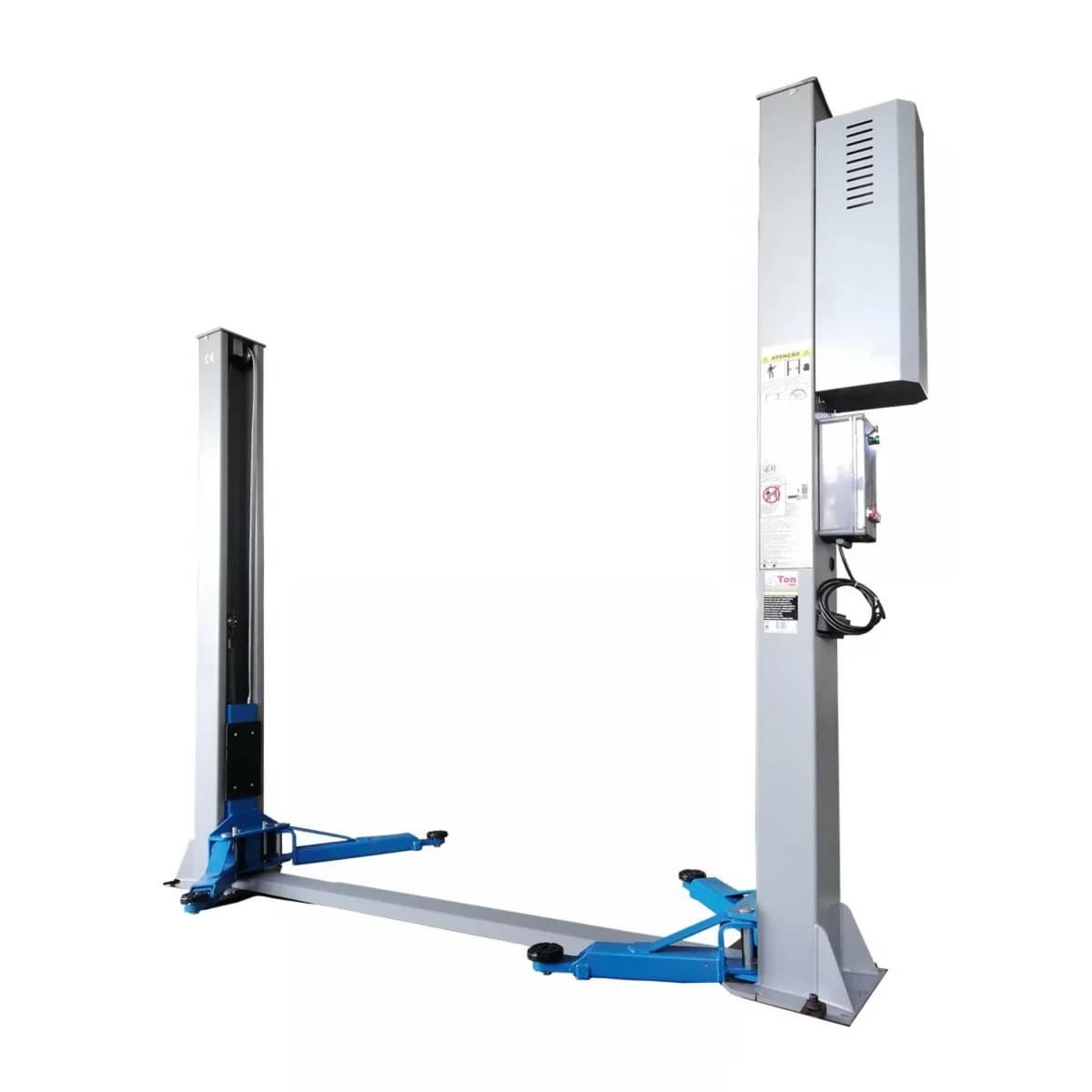 Elevador 2 Colunas 4Ton 400V Trancas Auto Pa2L4Ct refª 240557 Powered - 240557 - Ferramentaspro.pt