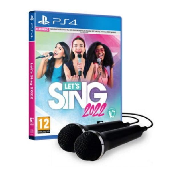 Let's Sing 2022 + 2 Microfones PS4